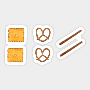 Mixed snacks Sticker